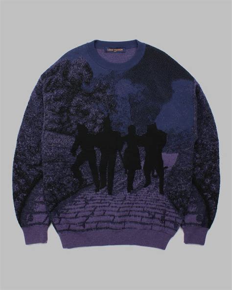 wizard of oz louis vuitton sweater|Louis Vuitton The wizard of oz purple sweater SS19.